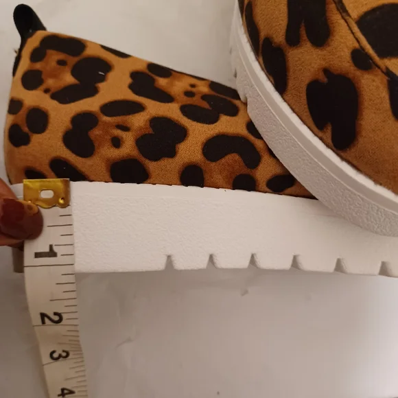 NWOT Cheetah Print Loafers - Picture 6 of 11